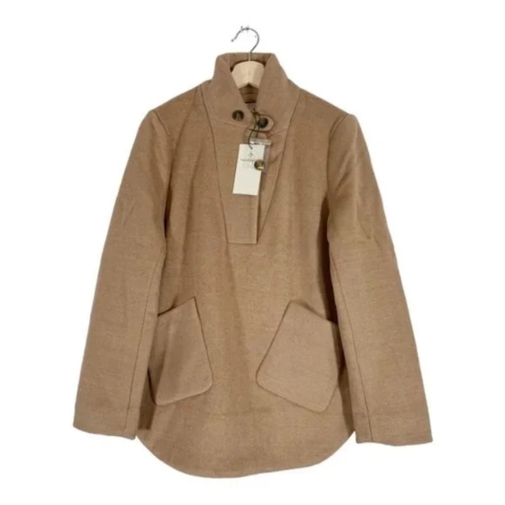 NEW Tuckernuck  Stella Shearling Camel jacket  NWT  Extra Small XS Wool Blend